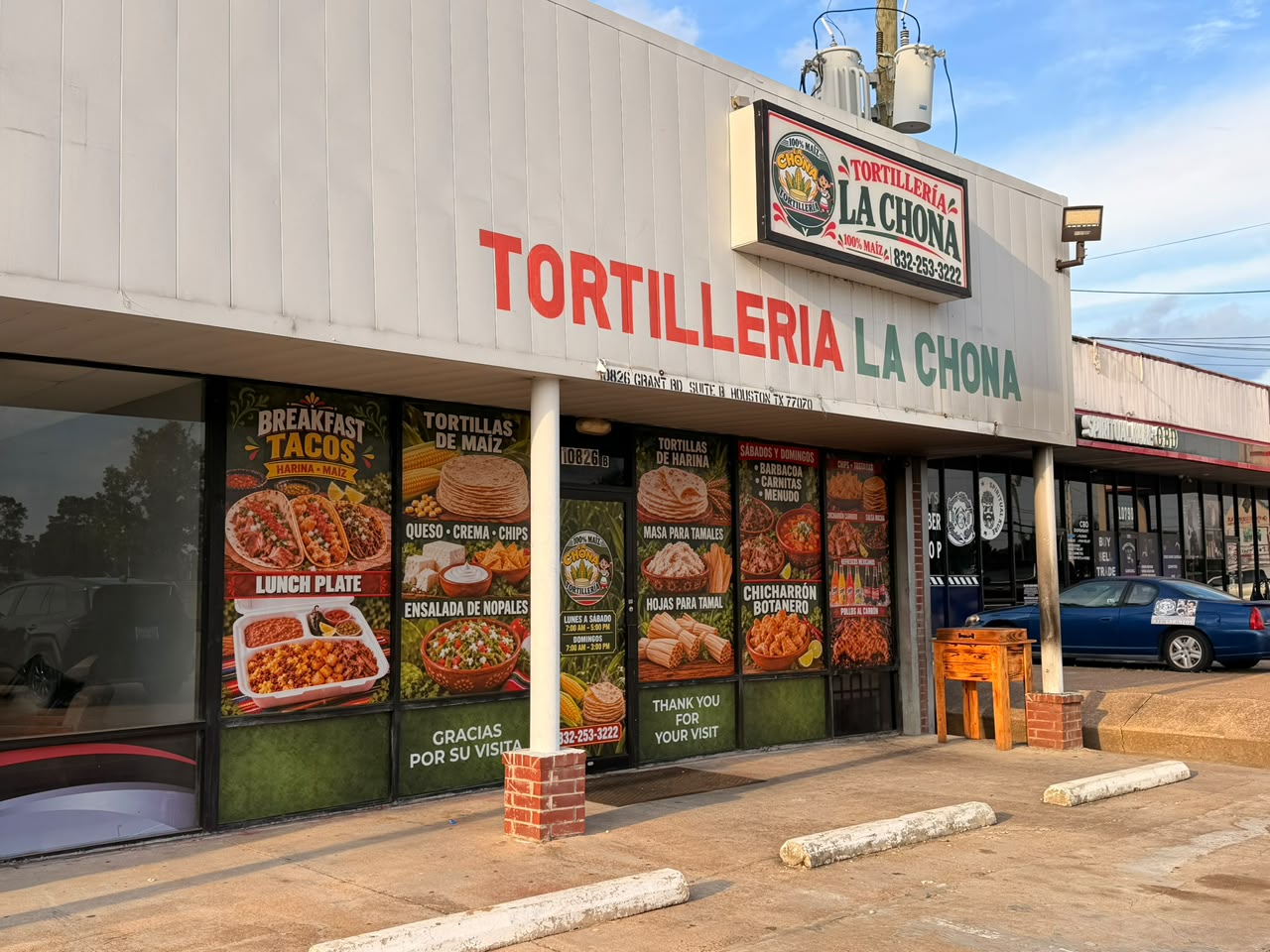 Full Storefront — Tortillería La Chona